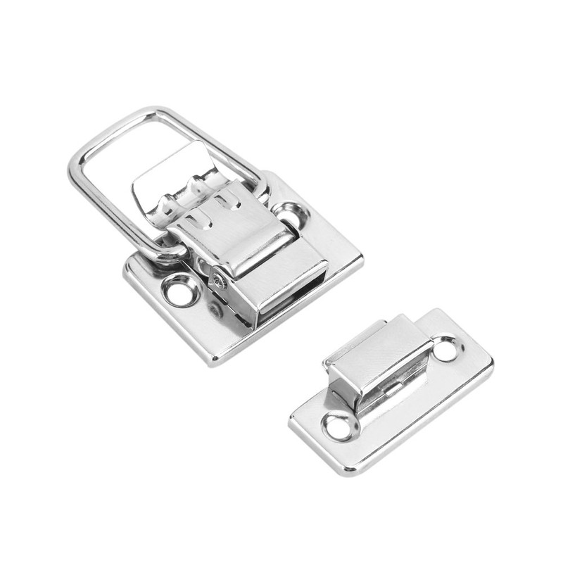 Tnfeeon Pack of 10 Catch Lock, Silver Fastener Toggle Clamp