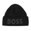 BOSS Men's Elio_hat Beanie, black