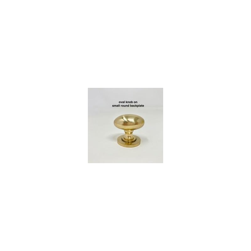 Solid Polished Brass Cabinet Knobs and Handles, I00% Brass (38mm