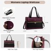 LOVEVOOK Laptop Tote Bags 15.6-17.3 inches for Woman with Clutch