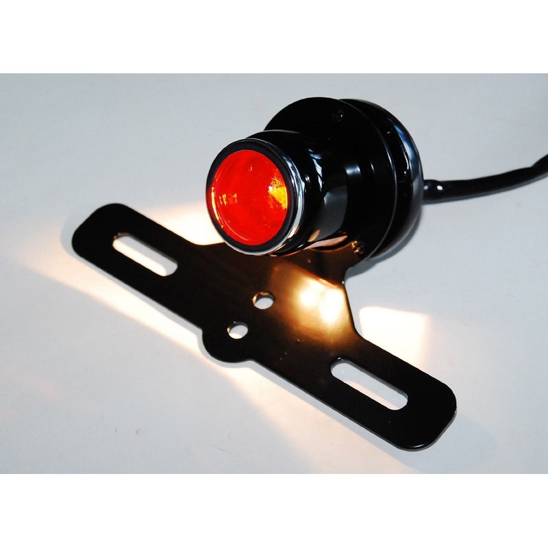 szmsmy Szmsmy Motorcycle Universal Tail Lamp Diamond Cut Lens Number