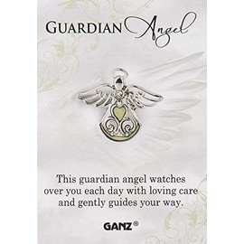 Ganz Pin - Guardian Angel "This guardian angel watches over you each day with loving care and gently guides your way."