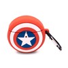 CultureFly Captain America Shield True Wireless Earbud Case Cover Air