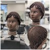 African Mannequin Head with 100% Human Hair Mannequin Head Curly