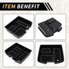 REPAIROCK Center Console Organizer Tray for Chevy Silverado 1500 for