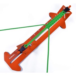 Pro Paracord Jig and Beginner Bracelet Kit - 50 Feet of Paracord and Buckles Free