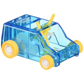 Midori Desktop Mini Cleaner and Dust Sweep, Blue Transparent (65613006)