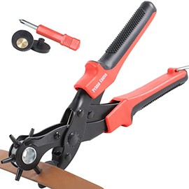 Belt Hole Puncher for Leather Heavy Duty - Leather Punch Tool for Belts - Leather Adjustable Hole Punch for Belts