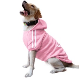 Eastlion Dog Warm Hoodies Coat Clothes Jumper Pet Puppy T-Shirt Pink 8XL