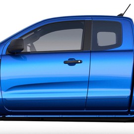 Dawn Enterprises FE-RANGER19-SC Painted Body Side Molding Compatible with Ford Ranger - Saber Metallic (GU)