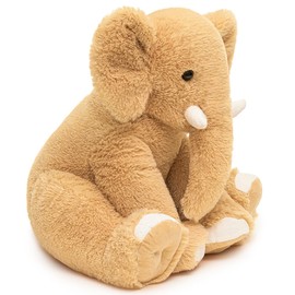 Yeqivo Elephant Stuffed Animal Plush Toy Gift for Child Girlfriend Stuffed Elephant for Christmas Valentine's Day Birthday Wedding Party Elephant (Yellow, 50 cm)