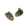 Highpoint 90 Degree Stop Hinge Antique Brass Plated 2-1/16" x