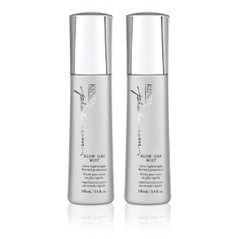 Kenra Platinum Blow-Dry Mist | Ultra-Lightweight Thermal Protectant | Fine To Medium Hair | 3.4 fl. oz. (2-Pack)