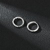 AoedeJ 925 Sterling Silver Hoop Earrings for Women Small Hoopsfor
