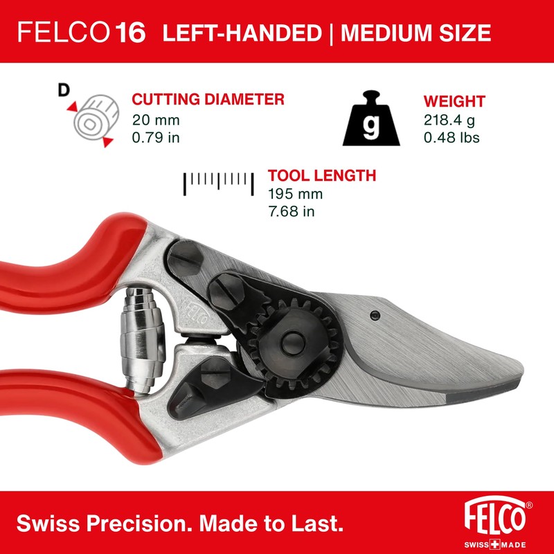 Felco Model 16 Compact Left Hand Escort