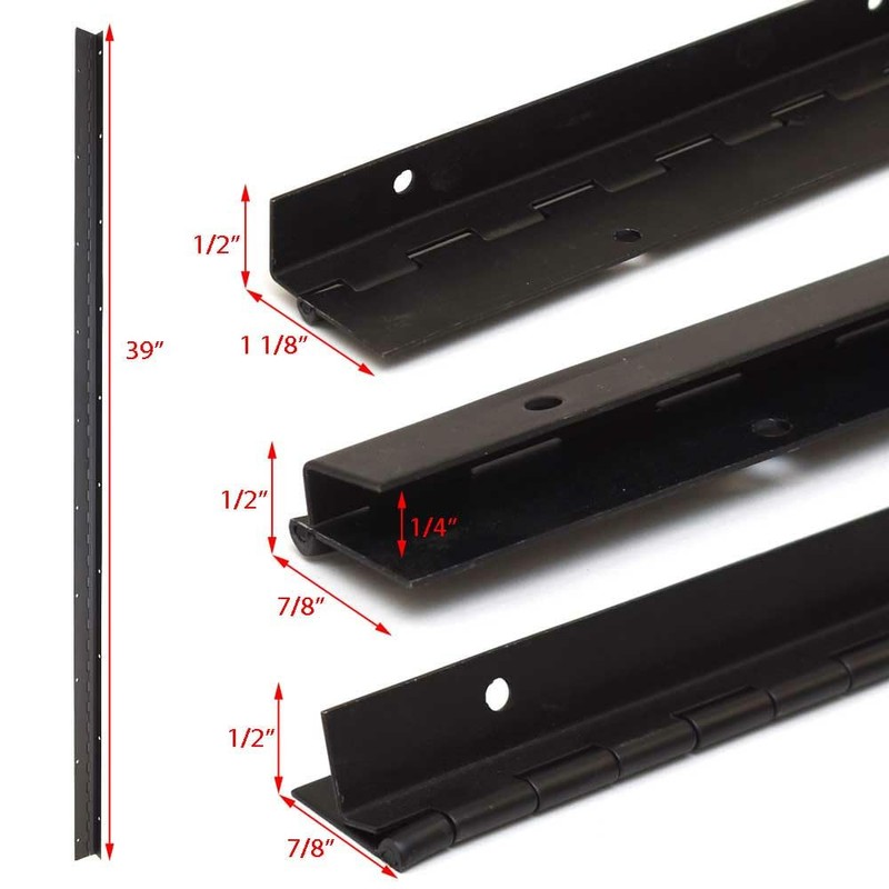 Boat Offset Piano Hinge N10609797 | 39 x 1 1/8