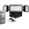 Swann Alpha-Series 1200 Lumen 3 Head Battery Powered Floodlight, SWALPH-B12003HRB