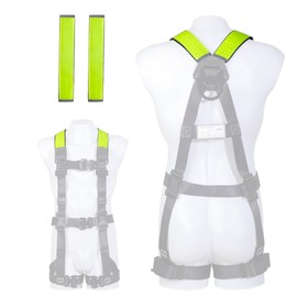 [SENX] Reflective Belt for Full Harness, Velcro Attachment, Full Harness Safety Belt That Fits You Better, Night Work, Lemon Yellow, Breathable, Highly Durable (6.1 x 11.8 x 11.8 inches (155 x 300