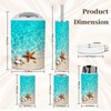 XNGJEMVWXO Bathroom Accessory Set 6 Piece Starfish Seashell Summer Beach