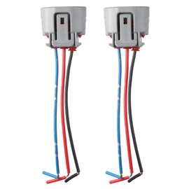 BYOBYO 2Pcs 3 Wires Alternator Pigtail Connector Plug Harness Replacement,Regulator Plug Harness Lead Repair Pigtail for Suzuki,for Infiniti EX35,for Saab