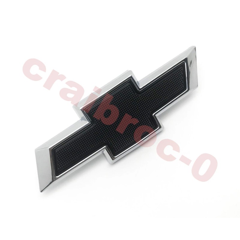 GM Front Small Black Chrome Bowtie for 2019-2023 Chevy Silverado