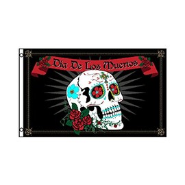 3 x 5 Day of the Dead Flag