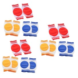 Healeved 9 Pairs Knee Guard Wrap Set Boys and Girls Knee Support Sports for Dance Basketball Football (random)