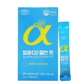 에버그린 알파CD 클린 핏 3g x 14포 Evergreen Alpha CD Clean Fit 3g x 14 packets
