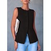 PRETTYGARDEN Women's Summer Suit Vest Tops 2025 Dressy Business Casual