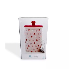 Martha Stewart Heart Treat Jar Martha Stewart Valentine's Day Collection