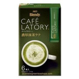 Blendy CAFE LATORY Rich Matcha Latte 13g x6sticks(import japan)