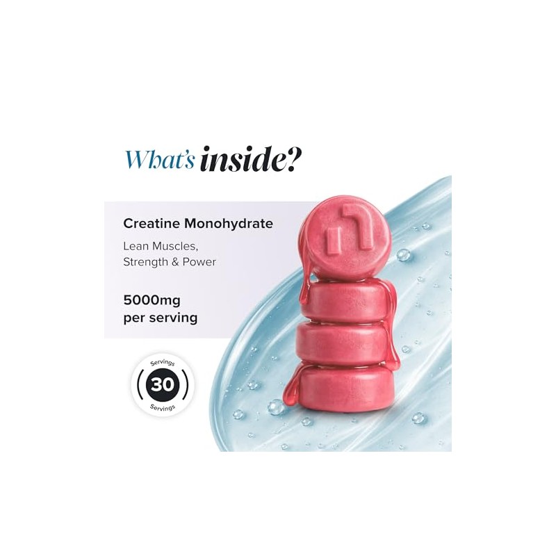 Creatine Gummies 5000mg | Lab Verified | 90 Gummies |
