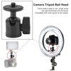 Tripod Ball Head Multifunction Adjustable 360 Degree Rotation Aluminium Alloy
