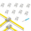 YUTOKEER 10mm Solder-Free LED Strip Connector - Supports L-Shape &