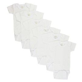 UD_White Short Sleeve One Piece 6 Pack Cs_001l_001l