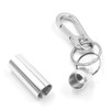 XP Design Portable Pill Case Necklace Pendant Keychain Aluminum Stainless
