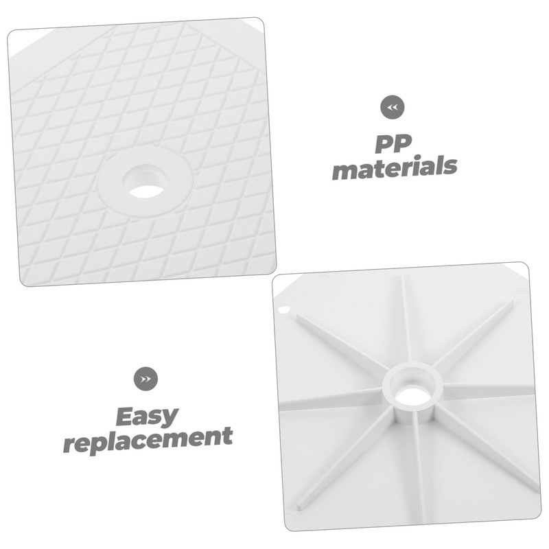 Outanaya Ground Pool Skimmer Cover Replacement Square Lid for Spxe