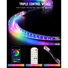 POILOVES LED POI Staffs S-Shape with 241 Color Light Modes