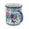 Polish Pottery 9 oz Mug made by Ceramika Artystyczna (Hummingbird