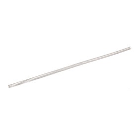 sourcingmap Compression Spring,304 Stainless Steel,6mm OD,0.6mm Wire Size,305mm Free Length,Silver Tone