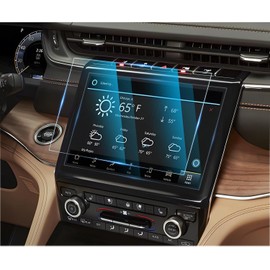 CDEFG For 2022-2025 2026 Jeep Grand Cherokee 4xe & L Screen Protector - 10.1 Inch 9H HD Tempered Glass - (Laredo, Altitude, Limited, Overland, Summit, Summit Reserve) Touchscreen Accessories