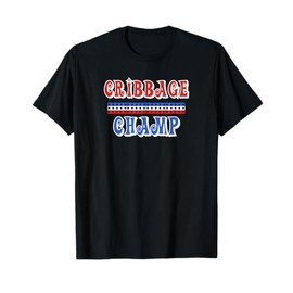 Cribbage Champ Champion for Cribbage Lovers T-Shirt