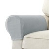 GEOCANG Armchair cover, Set of 2 non-slip armchair, sofa armrest
