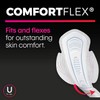 U by Kotex CleanWear Ultra Thin Feminine Pads with Wings,