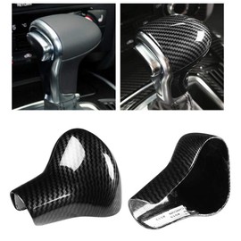 KIMISS Car carbon gear knob, gear lever, interior trim for S6/S7 A6L A4L, Carbon fibre, Modern