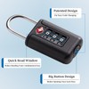 EASTDEER Luggage Locks,TSA Approved Locks, Luggage Suitcase Baggage Locks,Combo Lock