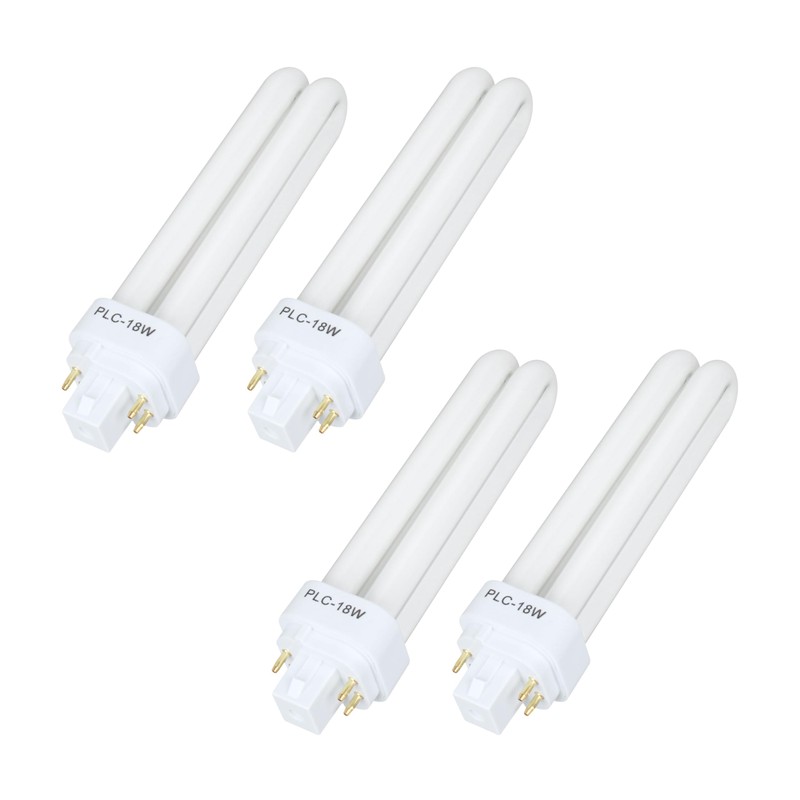 Zfegto FDS18E35/4 CFL Light Bulbs for Panasonic, 4 Pin G24q-2