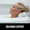 Gorilla Grip Bath Pillow for Tub, Comfortable Bathtub Pillows for