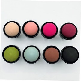 Outanaya 10-Piece Mushroom Head Makeup Puff Set Latex-Free Dual-Use Cosmetic Sponges for Women Soft Foundation Applicators for Wet and Dry Use