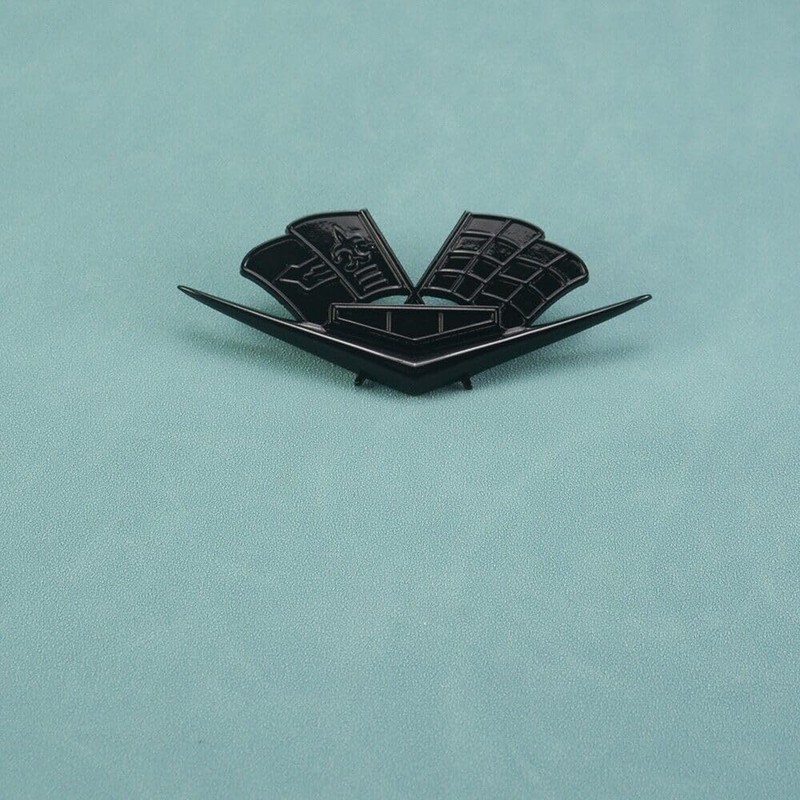 2Pc 1962 1963 Chevy Impala Belair Front Fender Emblem 3D